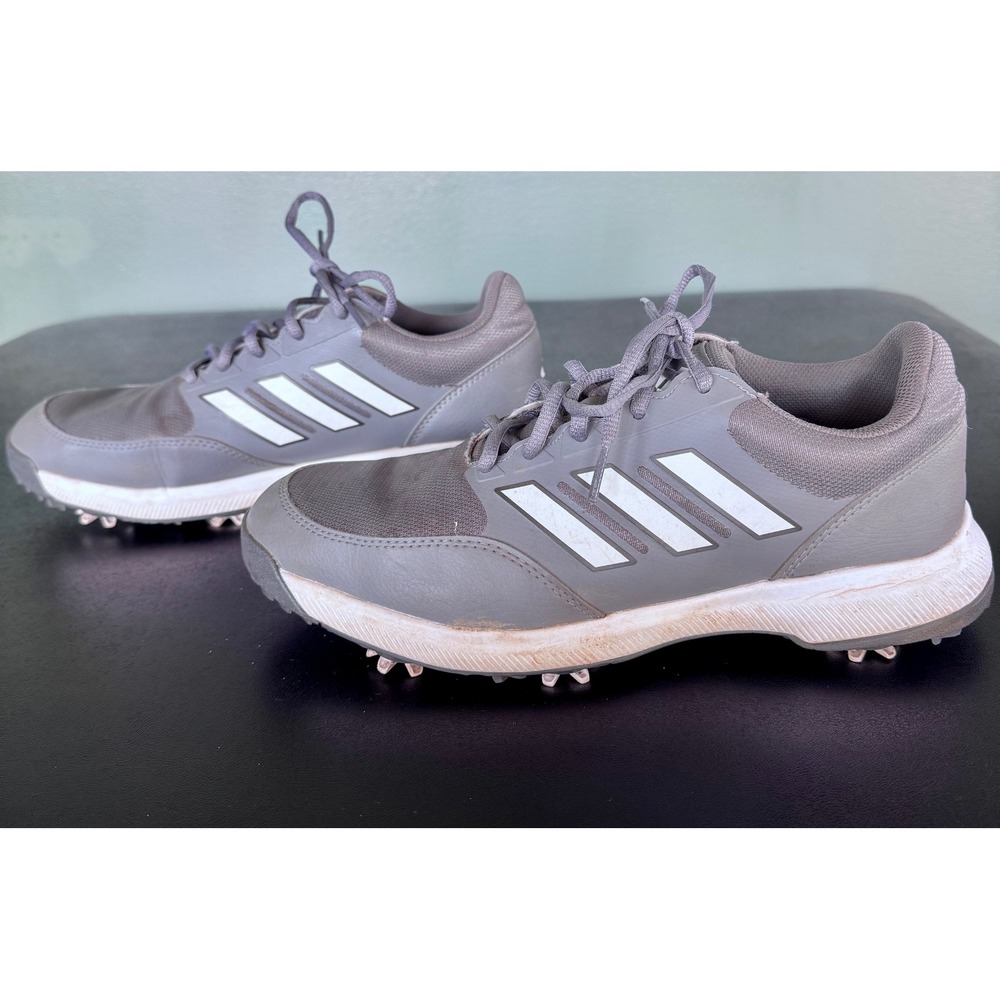 Adidas Tech Response 2.0 Mens Golf Shoes Grey White GV6889 Size 9